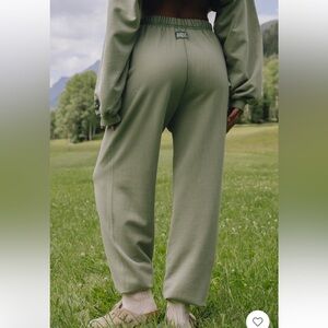 Daily Drills-Unisex Joggers - Sunbleached DD Green with Bandana Patch